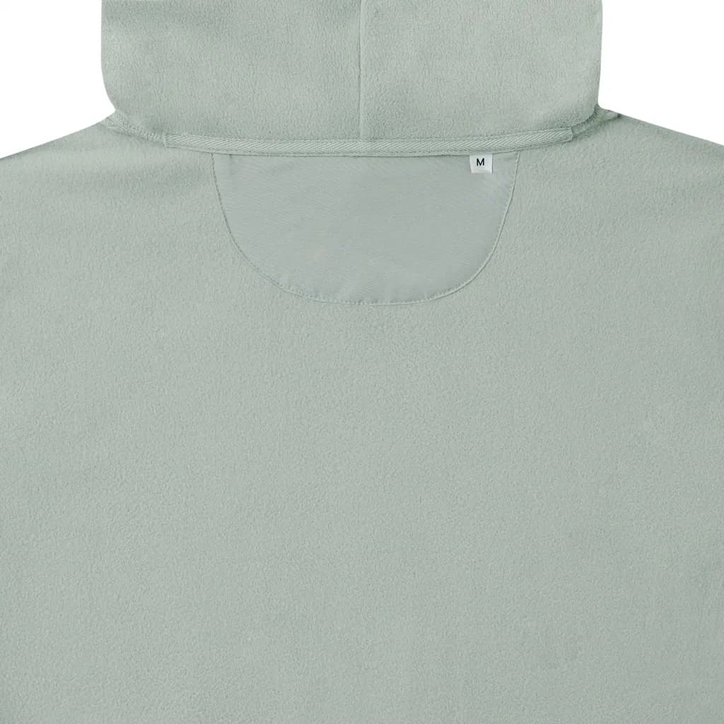 IQONIQ Trivor Mikrofleece-Kapuzen-Pulli aus recyc. Polyester - Iceberg green