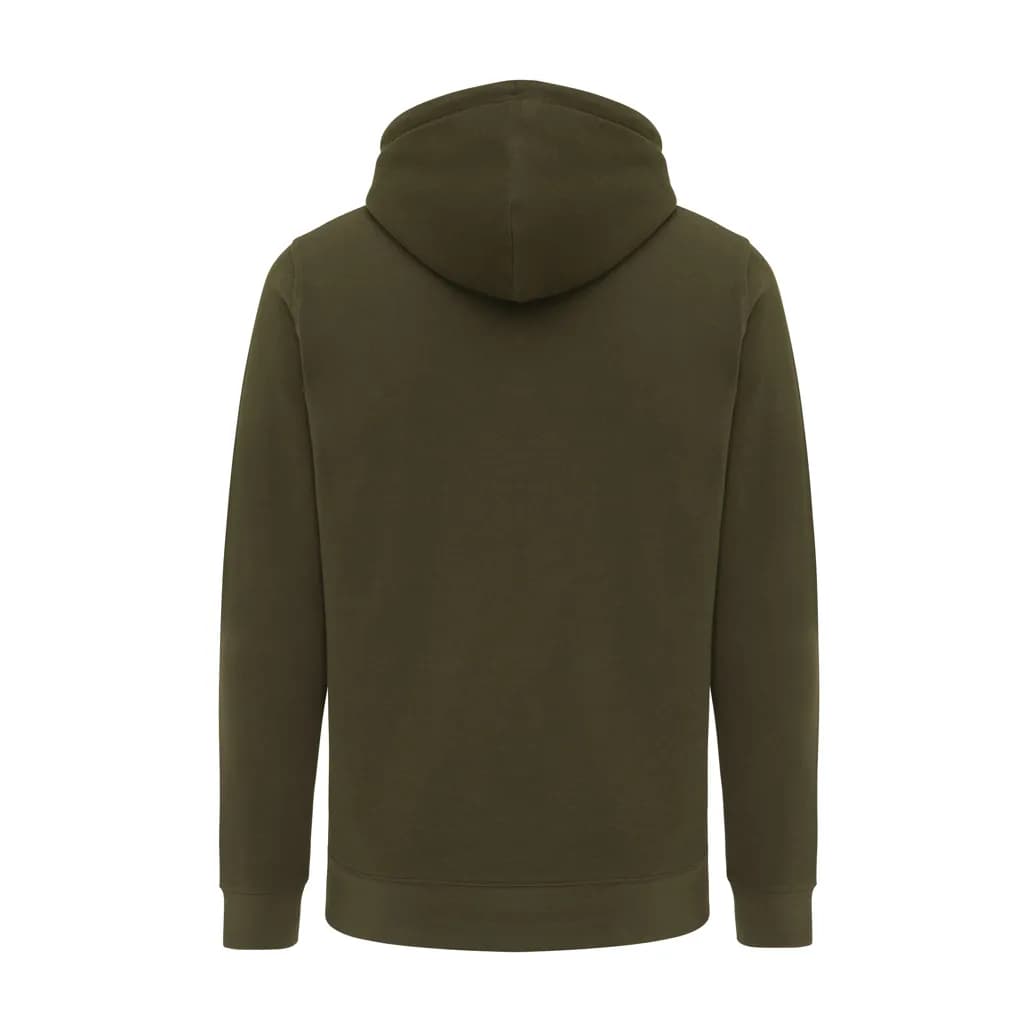 IQONIQ Rila Lightweight Hoodie aus recycelter Baumwolle - khaki