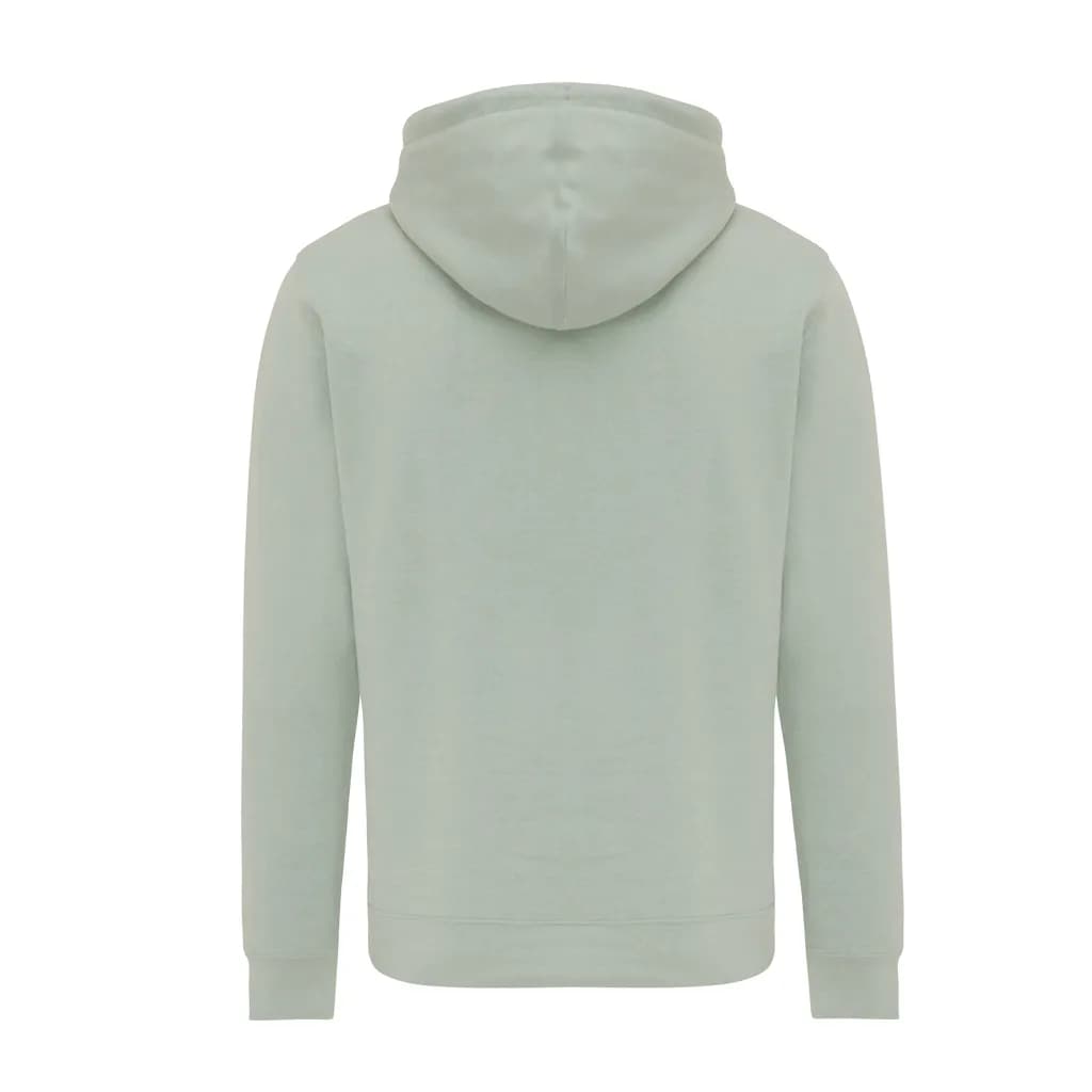 IQONIQ Rila Lightweight Hoodie aus recycelter Baumwolle - Iceberg green