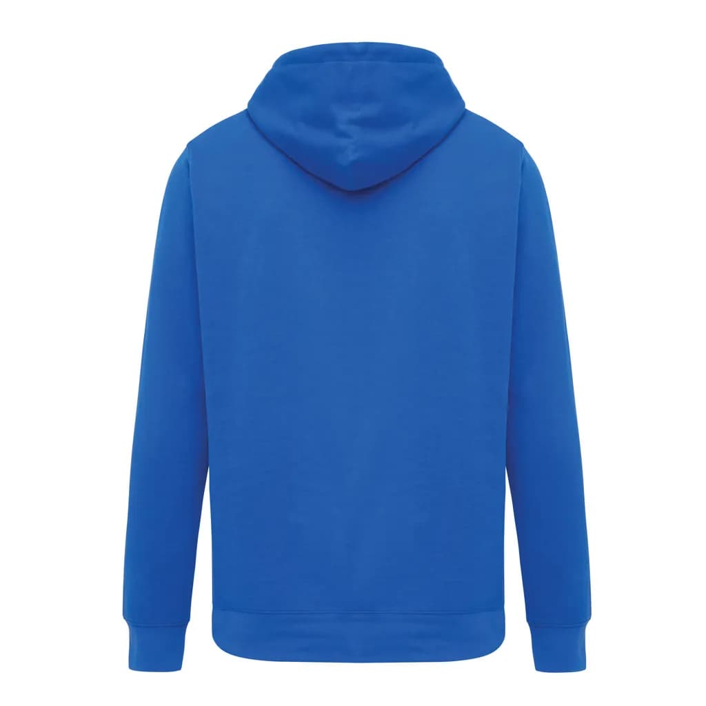 IQONIQ Rila Lightweight Hoodie aus recycelter Baumwolle - Königsblau