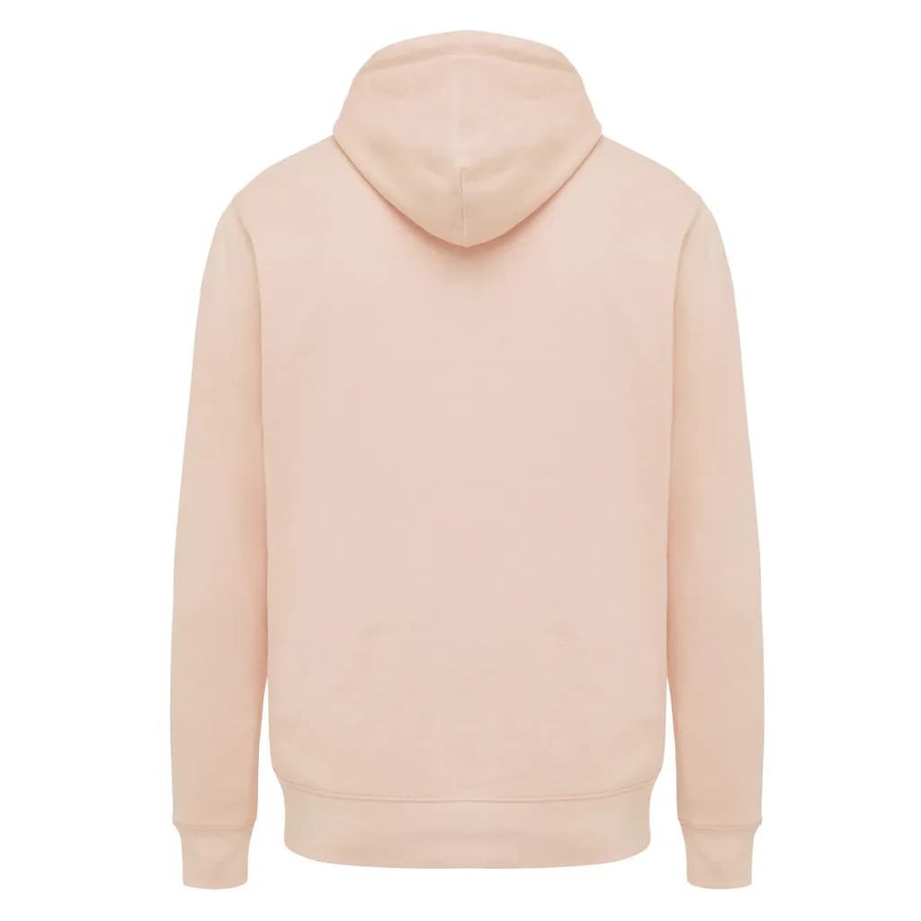 IQONIQ Rila Lightweight Hoodie aus recycelter Baumwolle - peach nectar