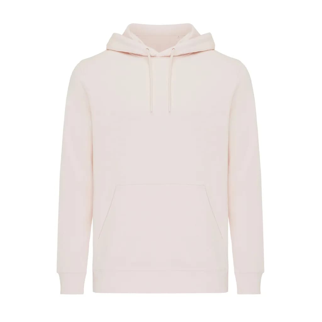 IQONIQ Rila Lightweight Hoodie aus recycelter Baumwolle - cloud pink