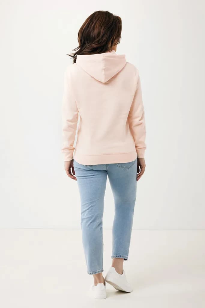 IQONIQ Rila Lightweight Hoodie aus recycelter Baumwolle - cloud pink