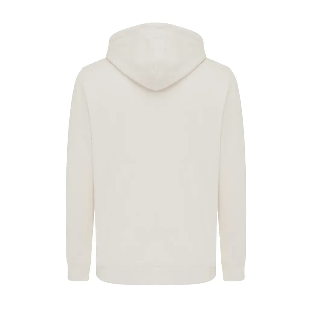 IQONIQ Rila Lightweight Hoodie aus recycelter Baumwolle - ivory white