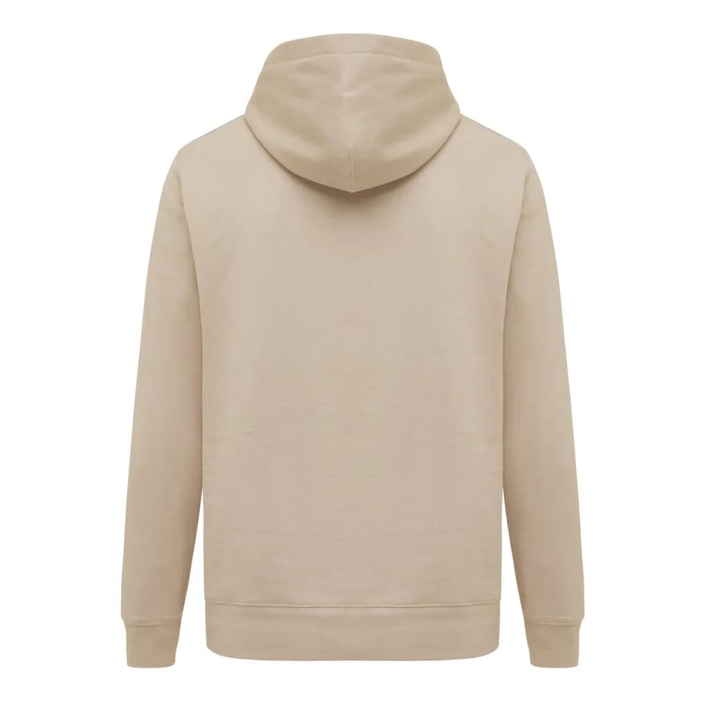 IQONIQ Yengo Hoodie mit Seitentaschen aus rec. Baumwolle - desert