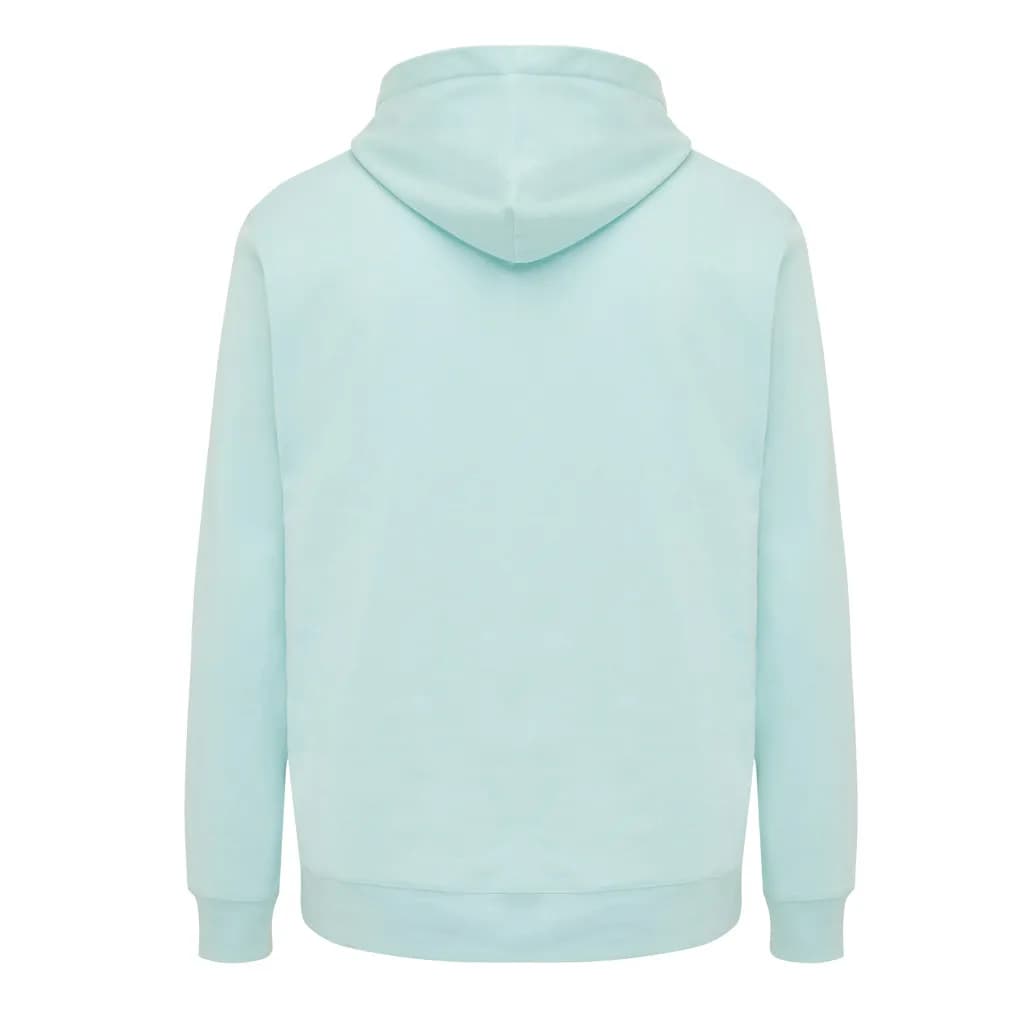 IQONIQ Yengo Hoodie mit Seitentaschen aus rec. Baumwolle - crushed mint