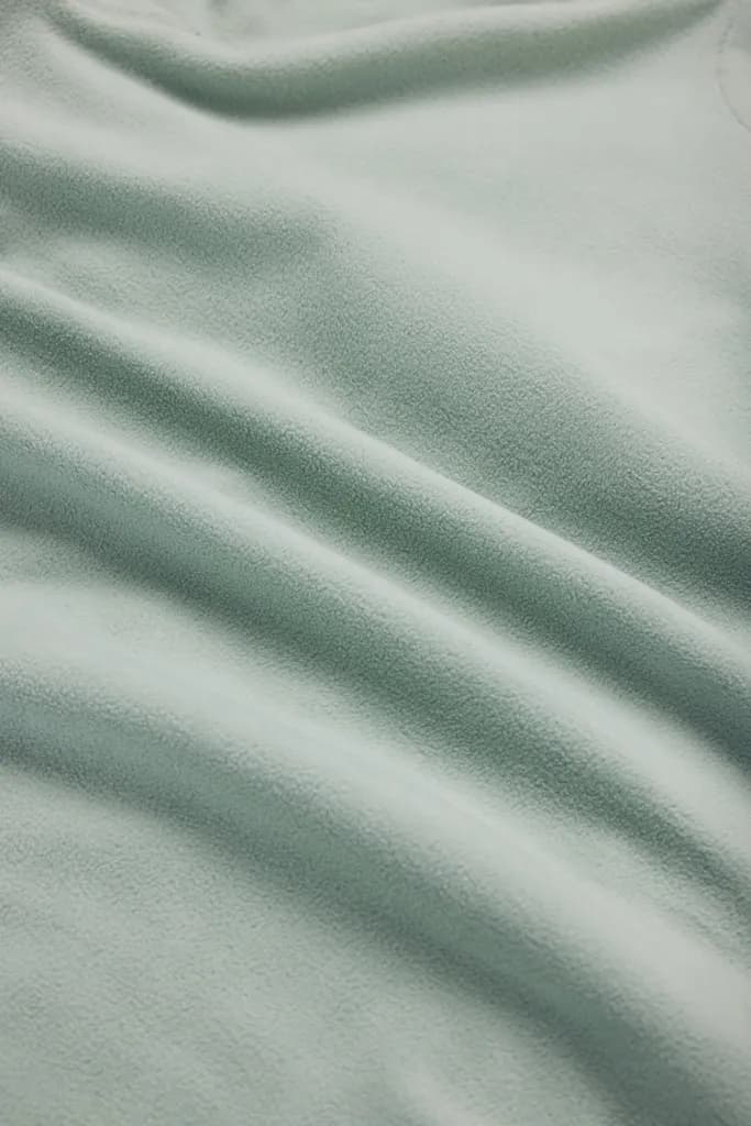 IQONIQ Talung Mikrofleece Jacke aus recyceltem Polyester - Iceberg green