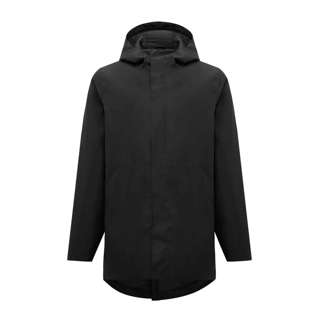 IQONIQ Thelon Parka aus recyceltem Polyester - schwarz