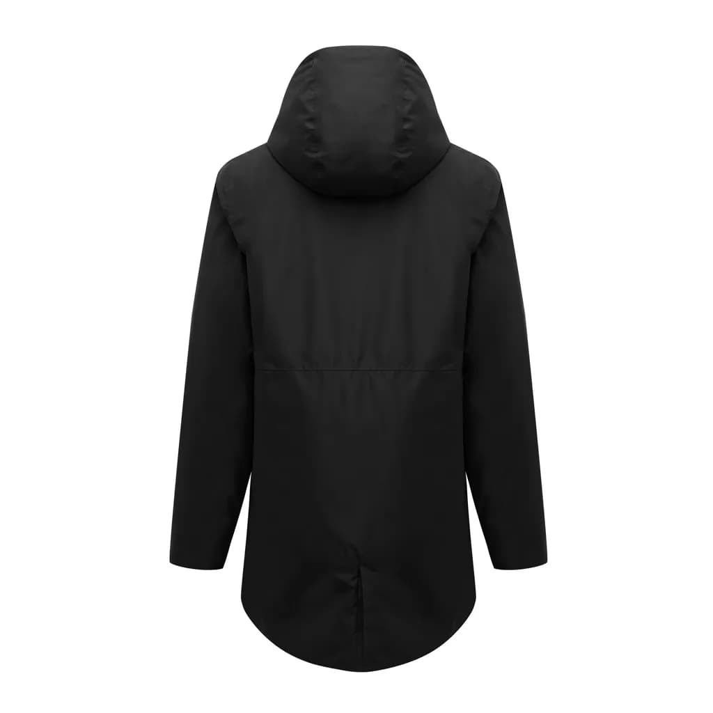 IQONIQ Thelon Parka aus recyceltem Polyester - schwarz