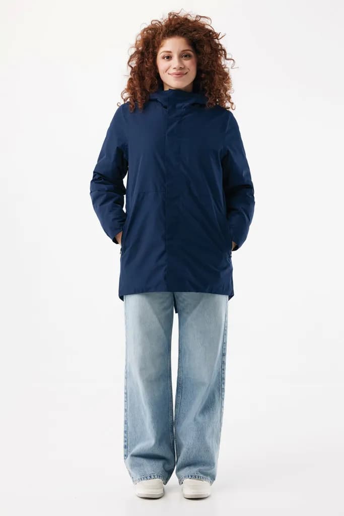 IQONIQ Thelon Parka aus recyceltem Polyester - navy blau