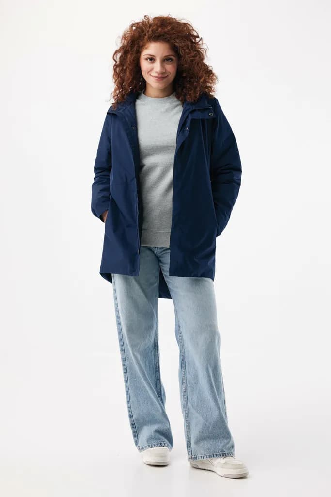 IQONIQ Thelon Parka aus recyceltem Polyester - navy blau