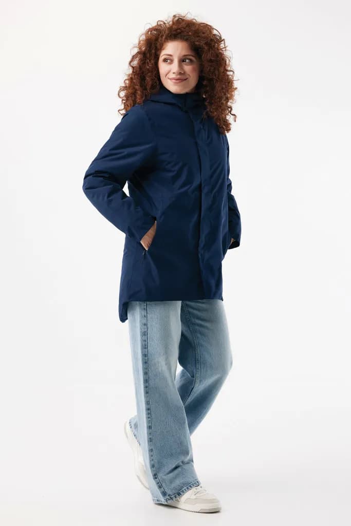 IQONIQ Thelon Parka aus recyceltem Polyester - navy blau