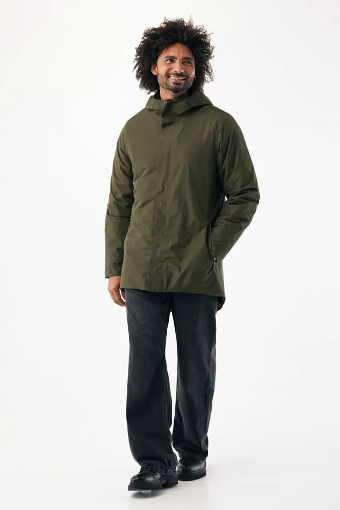 IQONIQ Thelon Parka aus recyceltem Polyester - khaki