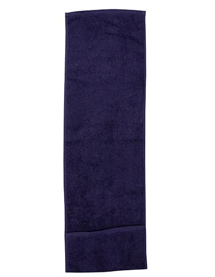 Pocket Gym Towel - Navy