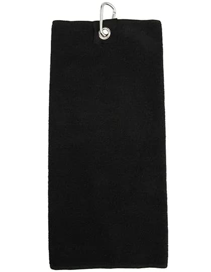 Microfibre Golf Towel - Black