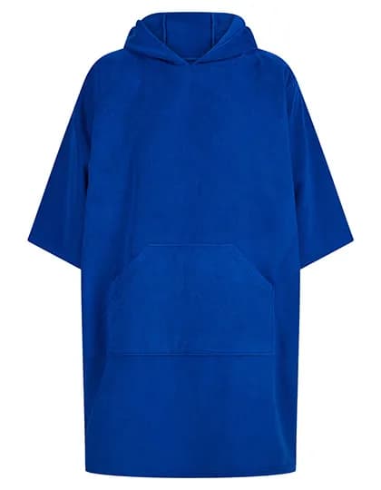 Adults´ Towelling Poncho - Royal