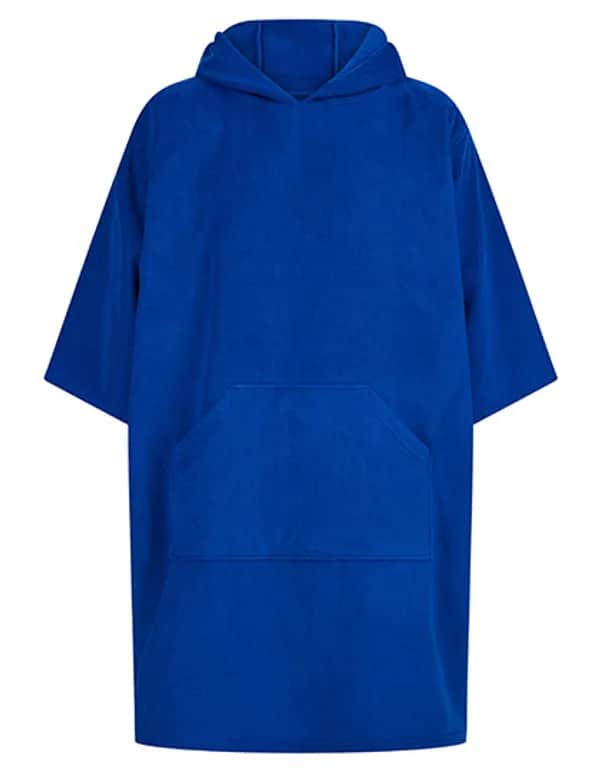Adults´ Towelling Poncho - Royal