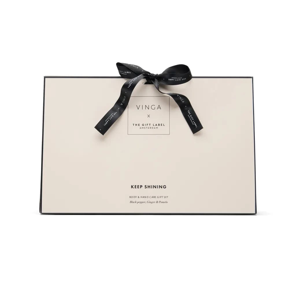 VINGA x TGL Körper- und Handpflege-Geschenkset - weiß