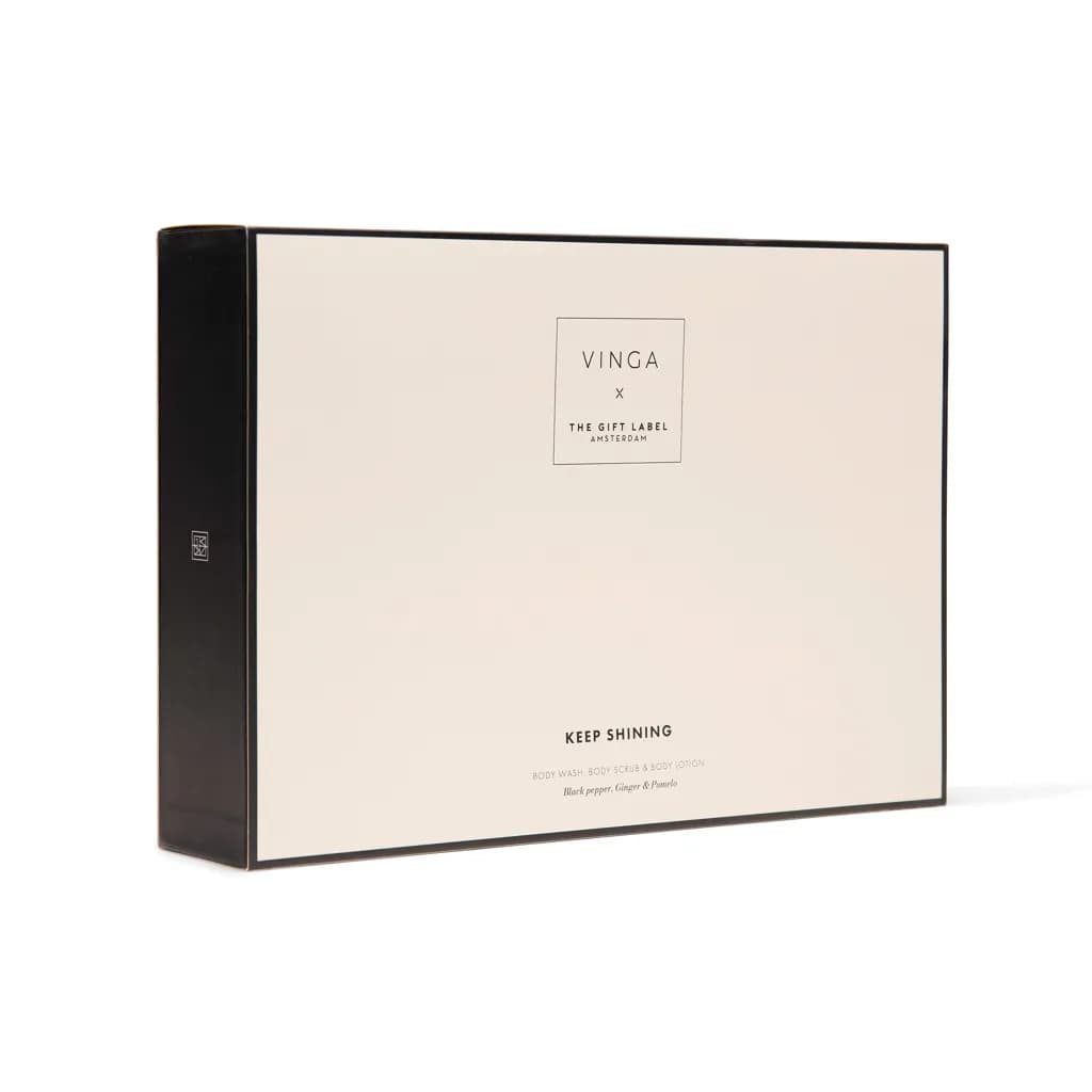 VINGA x TGL Körperpflege-Geschenkset - weiß