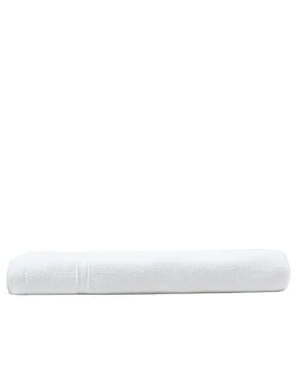 Recycled Classic Beach Towel - White Snow