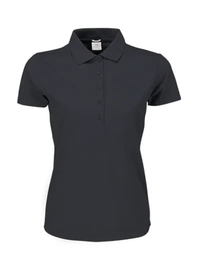 Women´s Luxury Stretch Polo - Dark Grey (Solid)