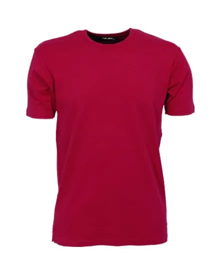 Men´s Interlock Tee - Deep Red