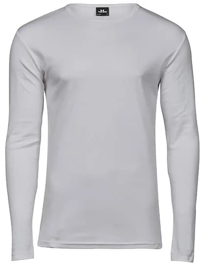 Men´s Long Sleeve Interlock Tee - White