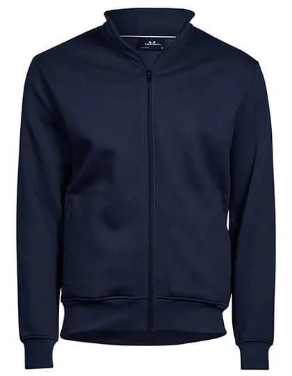 Full Zip Sweat Cardigan - Navy