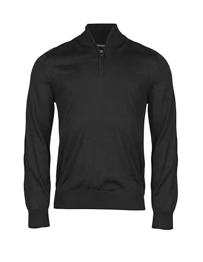 Mens Half Zip - Black