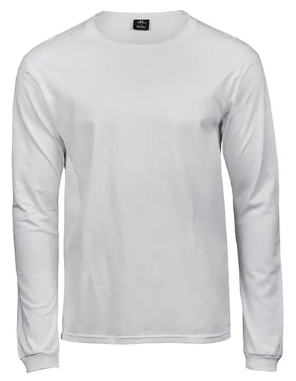 Long Sleeve Fashion Sof Tee - White
