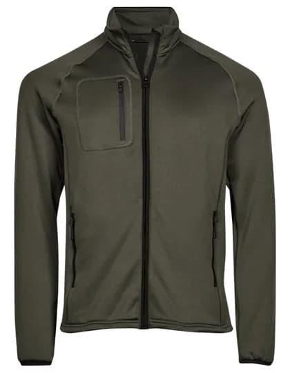 Stretch Fleece Jacket - Deep Green