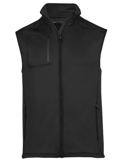 Stretch Fleece Bodywarmer - Black