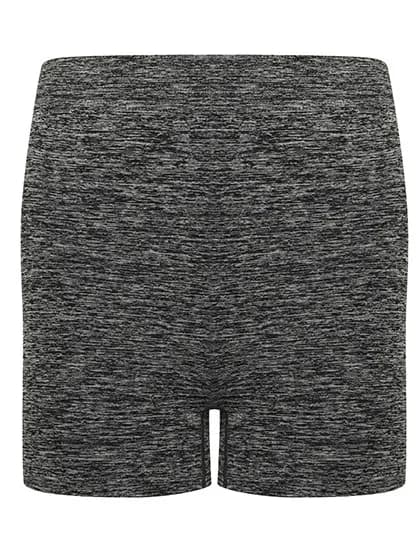 Ladies´ Seamless Shorts - Dark Grey Marl
