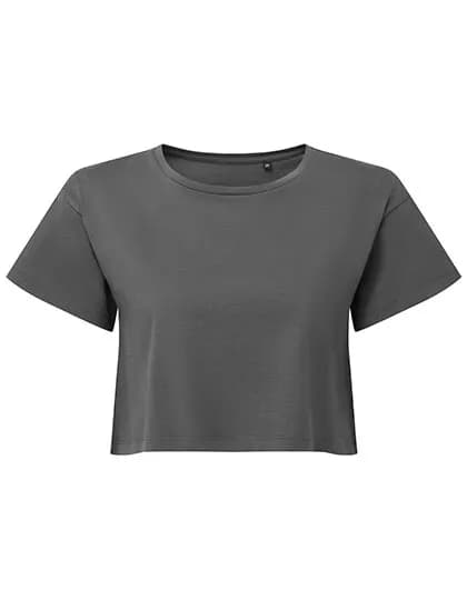 Women´s Crop Top - Charcoal