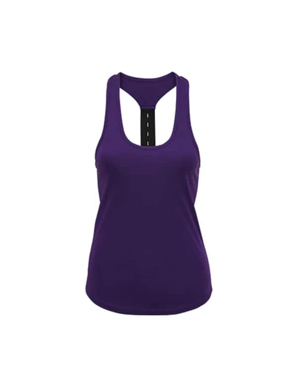 Women´s Performance Strap Back Vest - Purple