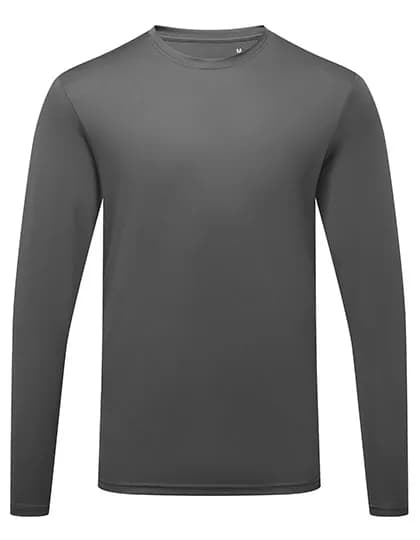Men´s Long Sleeve Performance T-Shirt - Charcoal