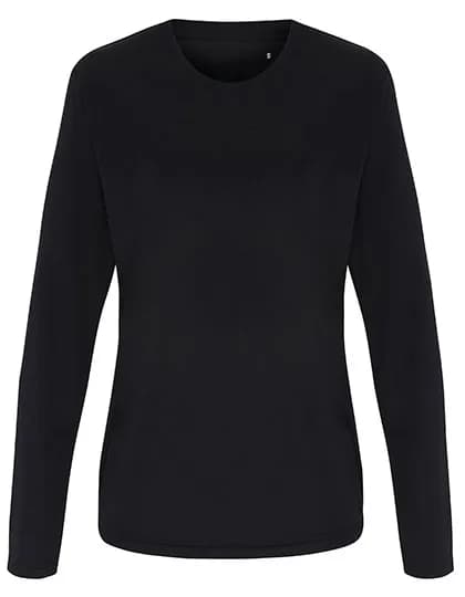 Women´s Long Sleeve Performance T-Shirt - Black