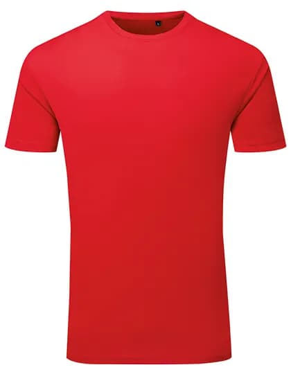 TriDri® Ion-Charge recycled textured tee - Fire Red