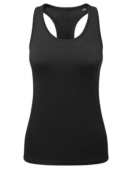 Women´s Recycled Seamless ´3D Fit´ Multi-Sport Flex Vest - Black