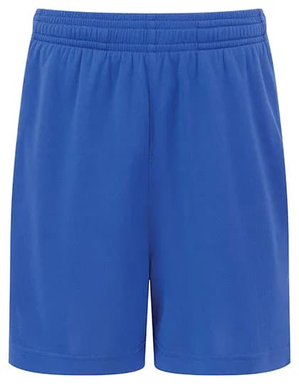 Kids TriDri® Ion-Charge performance shorts - Royal