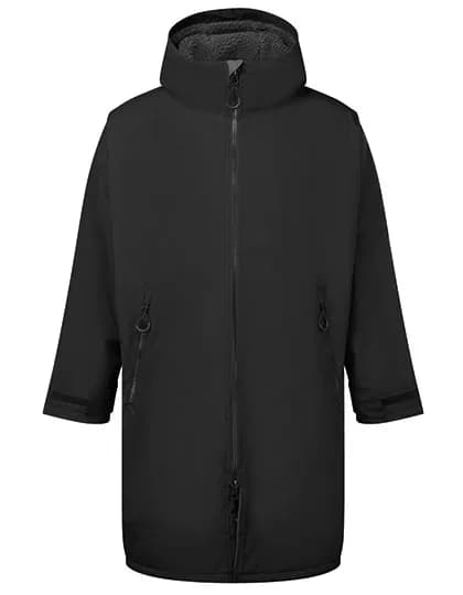 TriDri® All Seasons Waterproof Changing Robe - Black/Charcoal