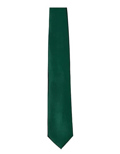Satin Tie - Bottle Green