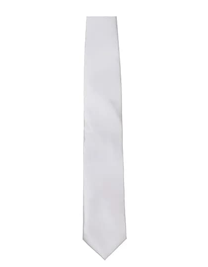 Satin Tie - White