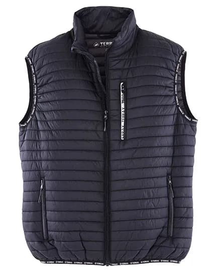 Men´s Quilted Vest - Black/Anthracite