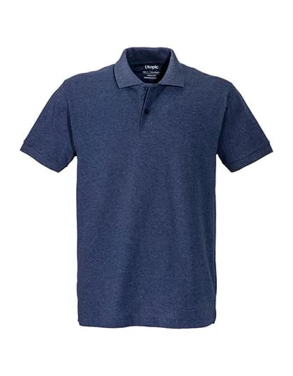 Unisex Short-Sleeved Polo Shirt - Blue-Night