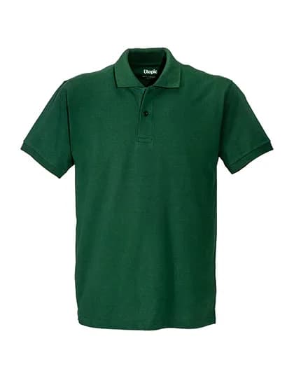 Unisex Short-Sleeved Polo Shirt - Dark Green