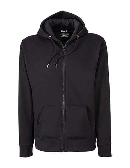 Unisex Hooded Jacket - Black