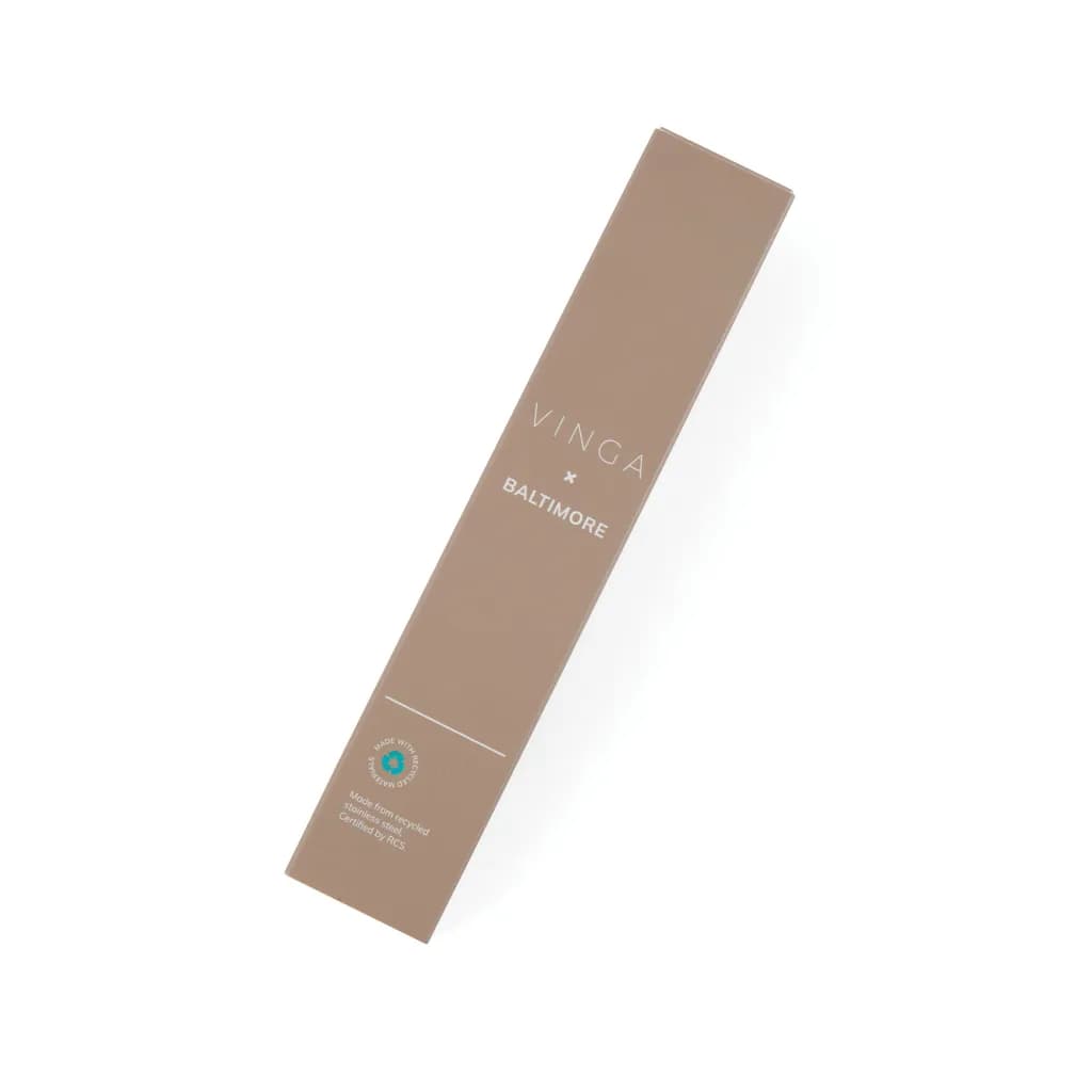 VINGA Baltimore Stift aus RCS recyceltem Stainless-Steel - greige