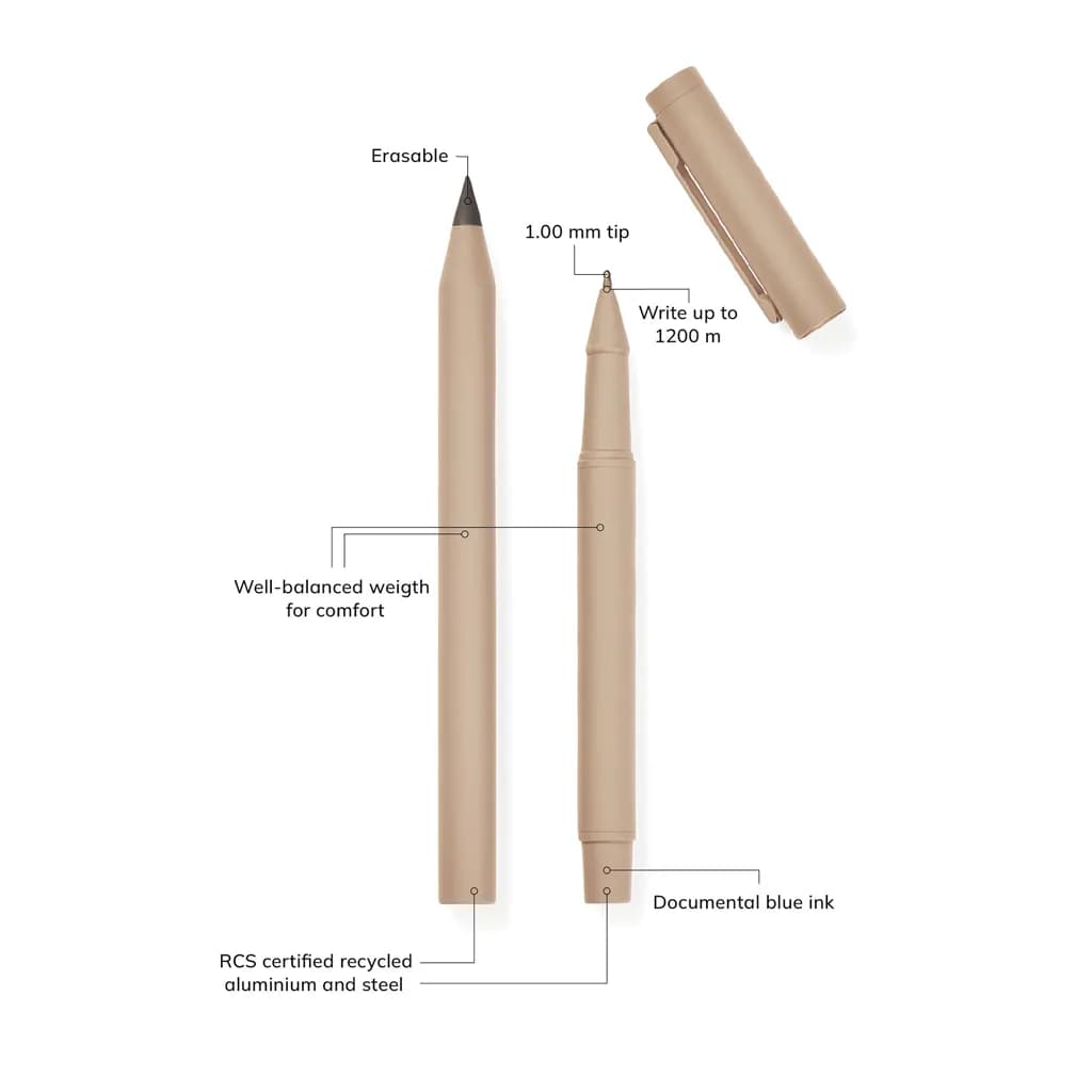 VINGA Baltimore RCS Stifteset - greige