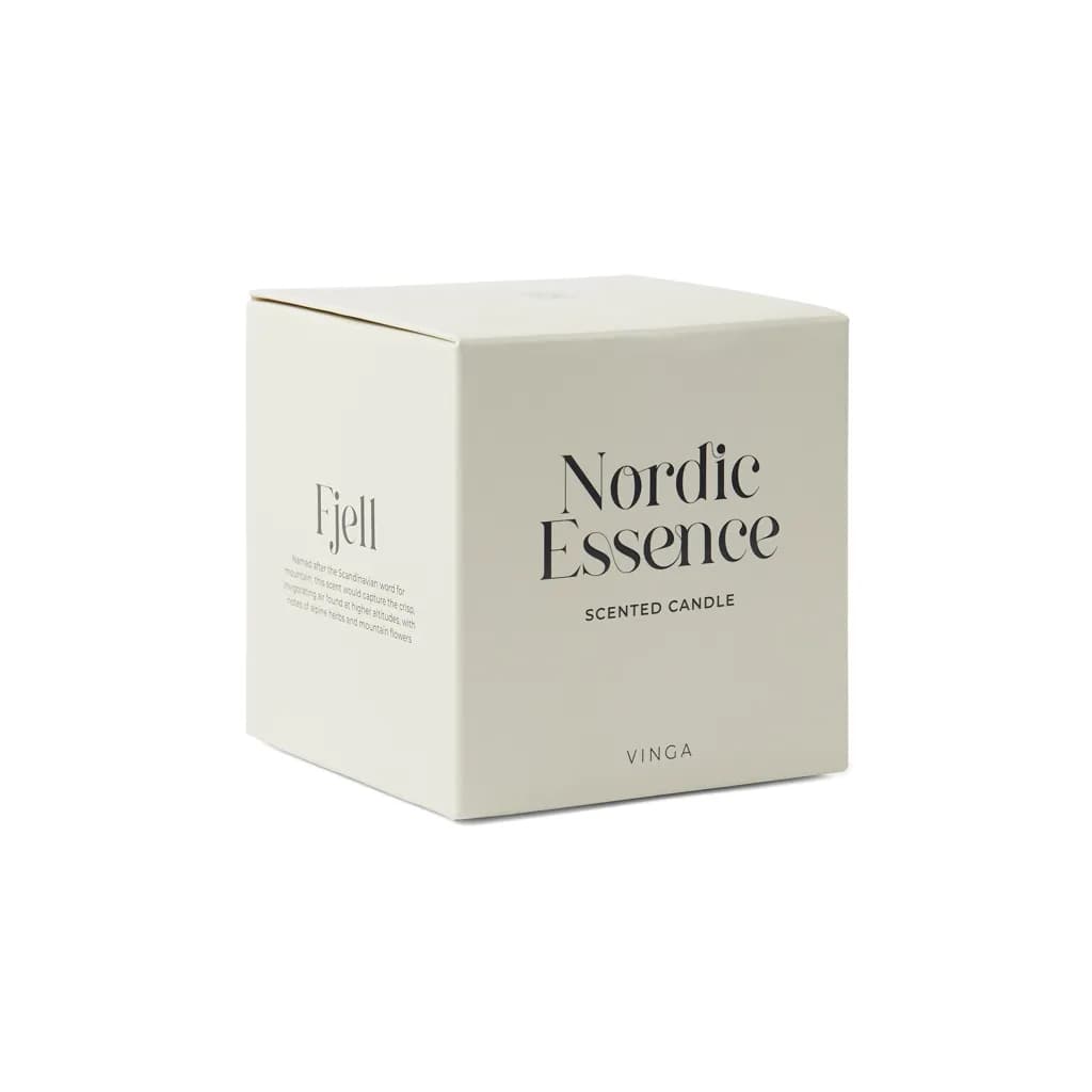 Nordic Essence Duftkerze klein - off white